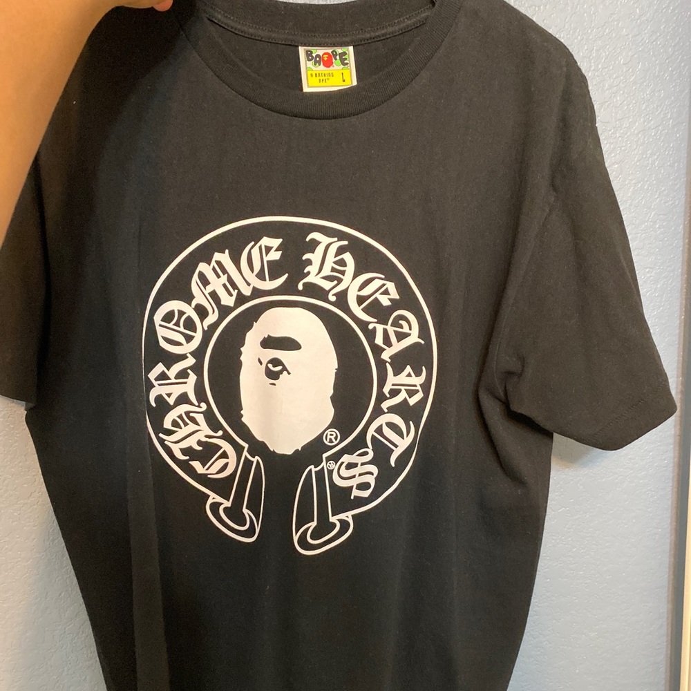 BAPE X CHROME HEARTS TEE